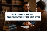 How to Choose the Right Family Law Attorney for Your Needs