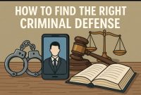 How to Find the Right Criminal Defense Attorney for Your Case