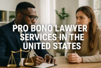 How to Find Pro Bono Lawyer Services in the United States